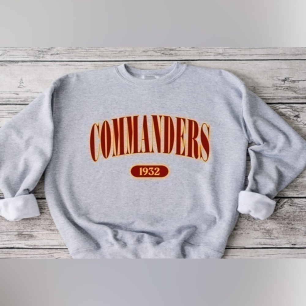 Commanders Offset Crewneck